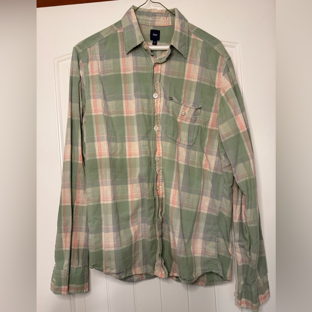 Vintage gap. Lightweight flannel.